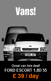 van truck rental Cornwall