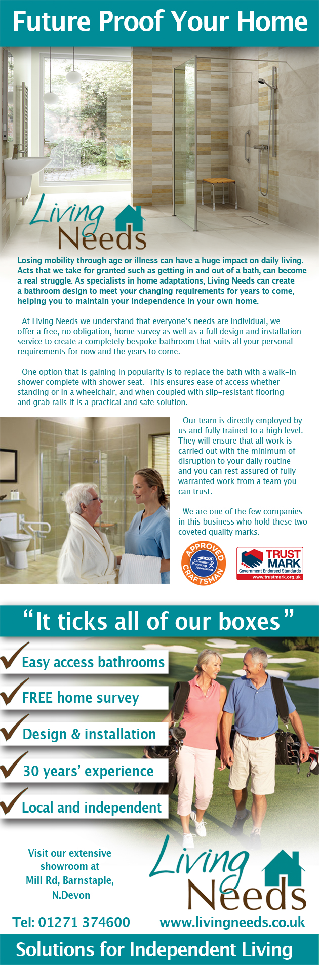 Somerset Disabled Bathrooms