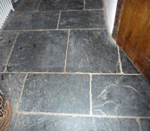 Devon slate flooring