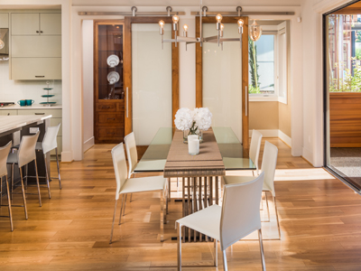 Wood Flooring Bath
