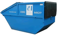 Skip hire, waste disposal, Devon 