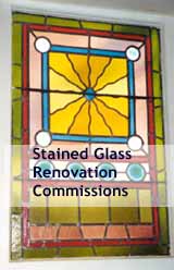 stained glass renovatin devon exeter